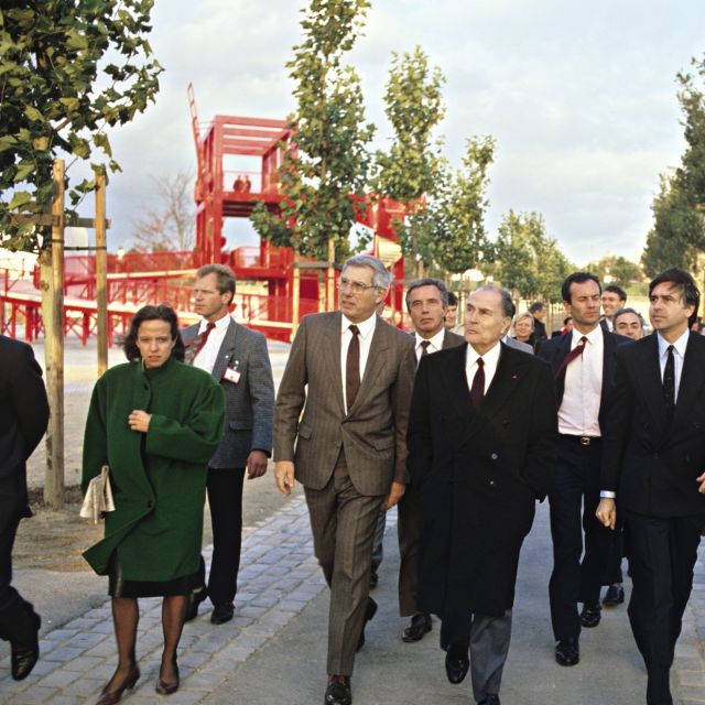 12 octobre 1987 - Inauguration du parc de la Villette