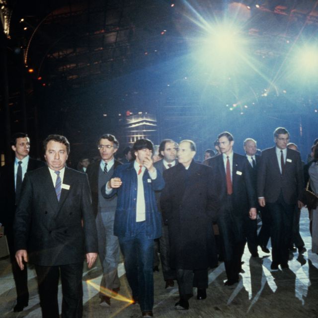 25 janvier 1985 - Inauguration de la Grande Halle de La Villette